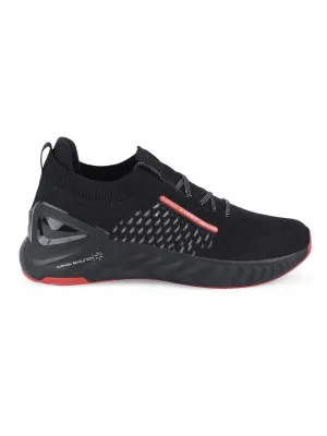 STREET-RUN Black Men's Running Shoes