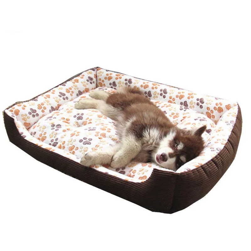 Super Cozy Cotton Padded Dog Bed