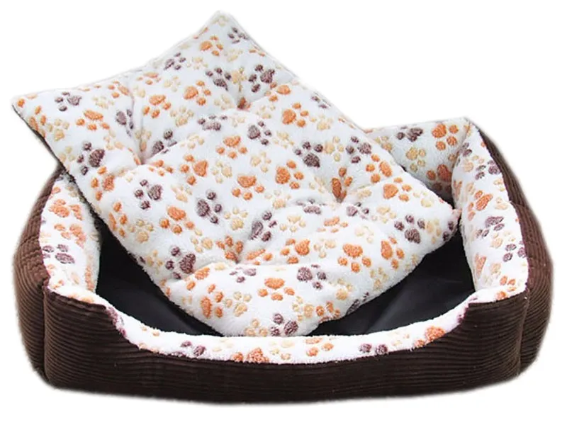 Super Cozy Cotton Padded Dog Bed