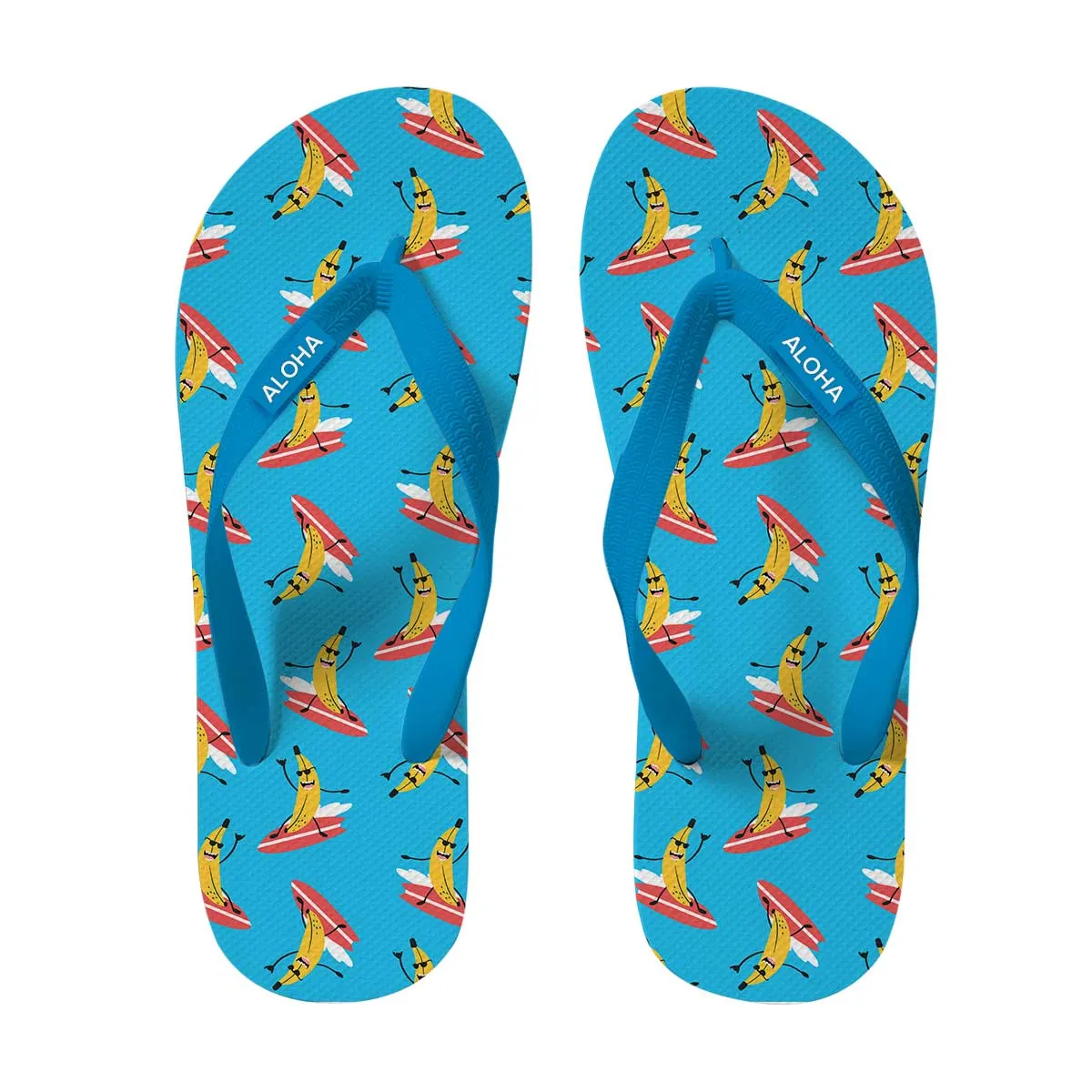 Surfing Banana Slippers