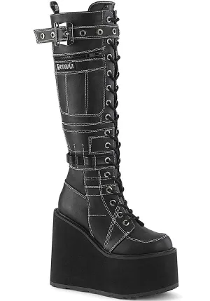 SWING-260 [Black] | PLATFORM BOOTS [PREORDER]