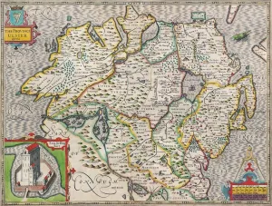 Ulster Historical Map 1000 Piece Jigsaw Puzzle (1610)