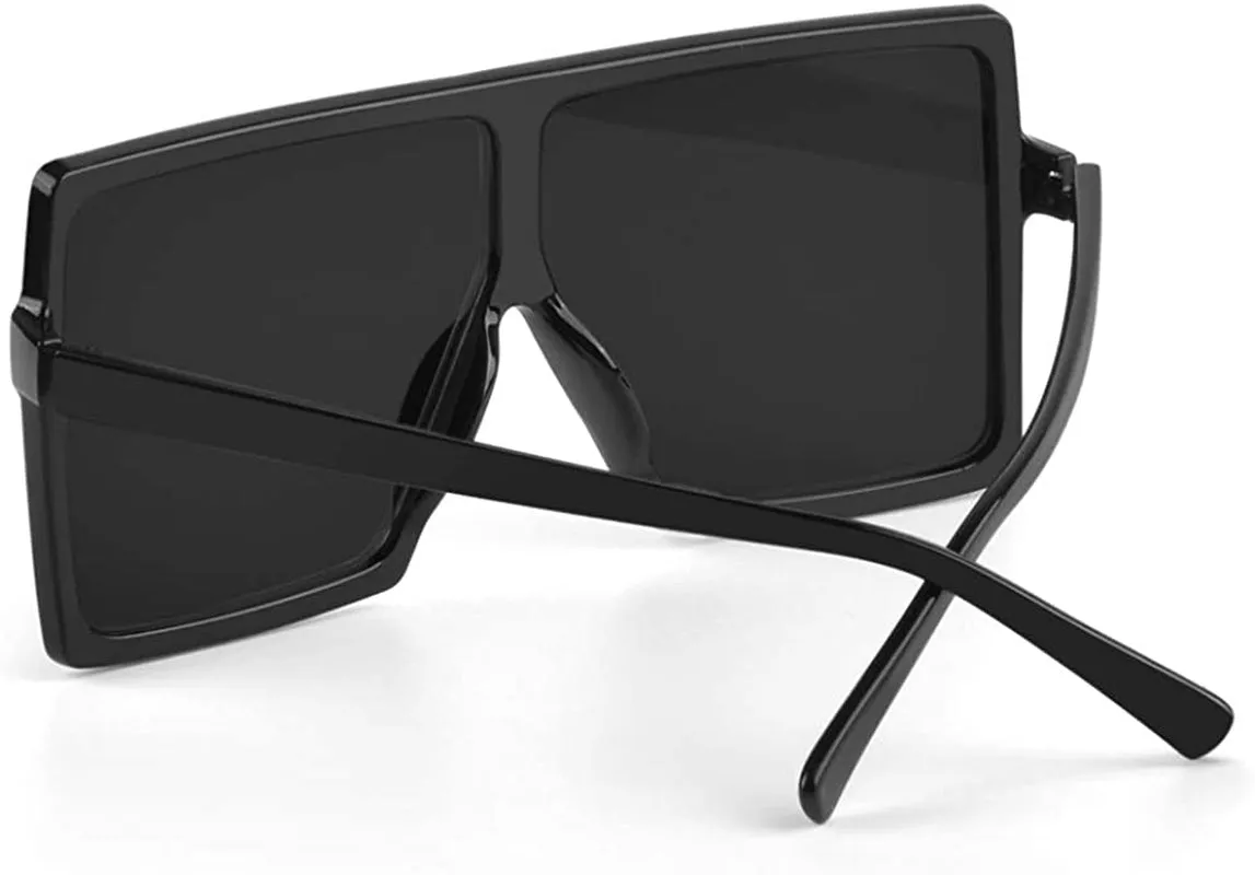 Ultralight Square Oversized Sunglasses for Women & Men