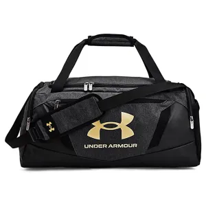 Under Armour Undeniable 5.0 Duffle Bag Small - Black/Metallic Gold, OSFM UA1369222-002