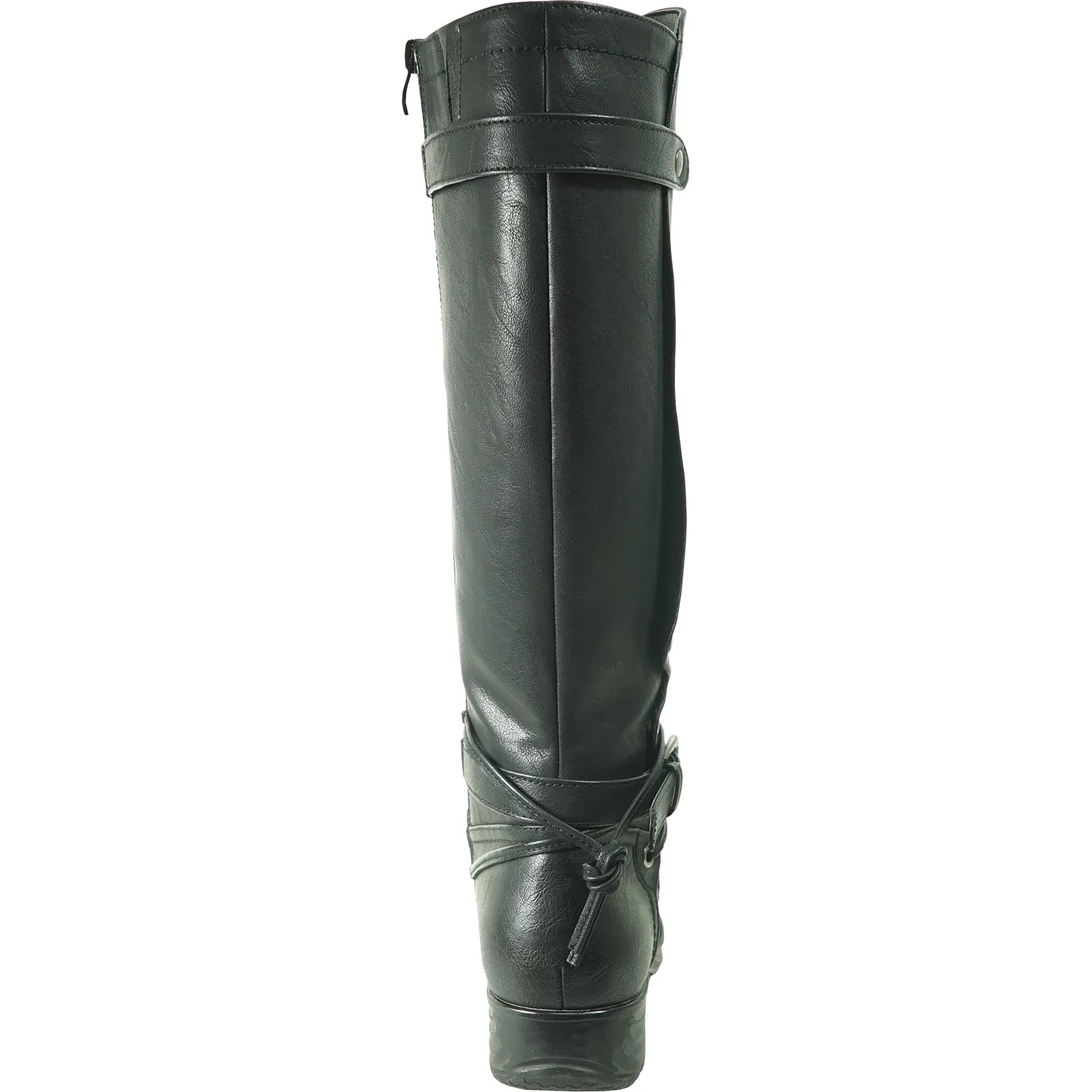 VANGELO Waterproof Women Boot HF0603 Knee High Casual Boot Black