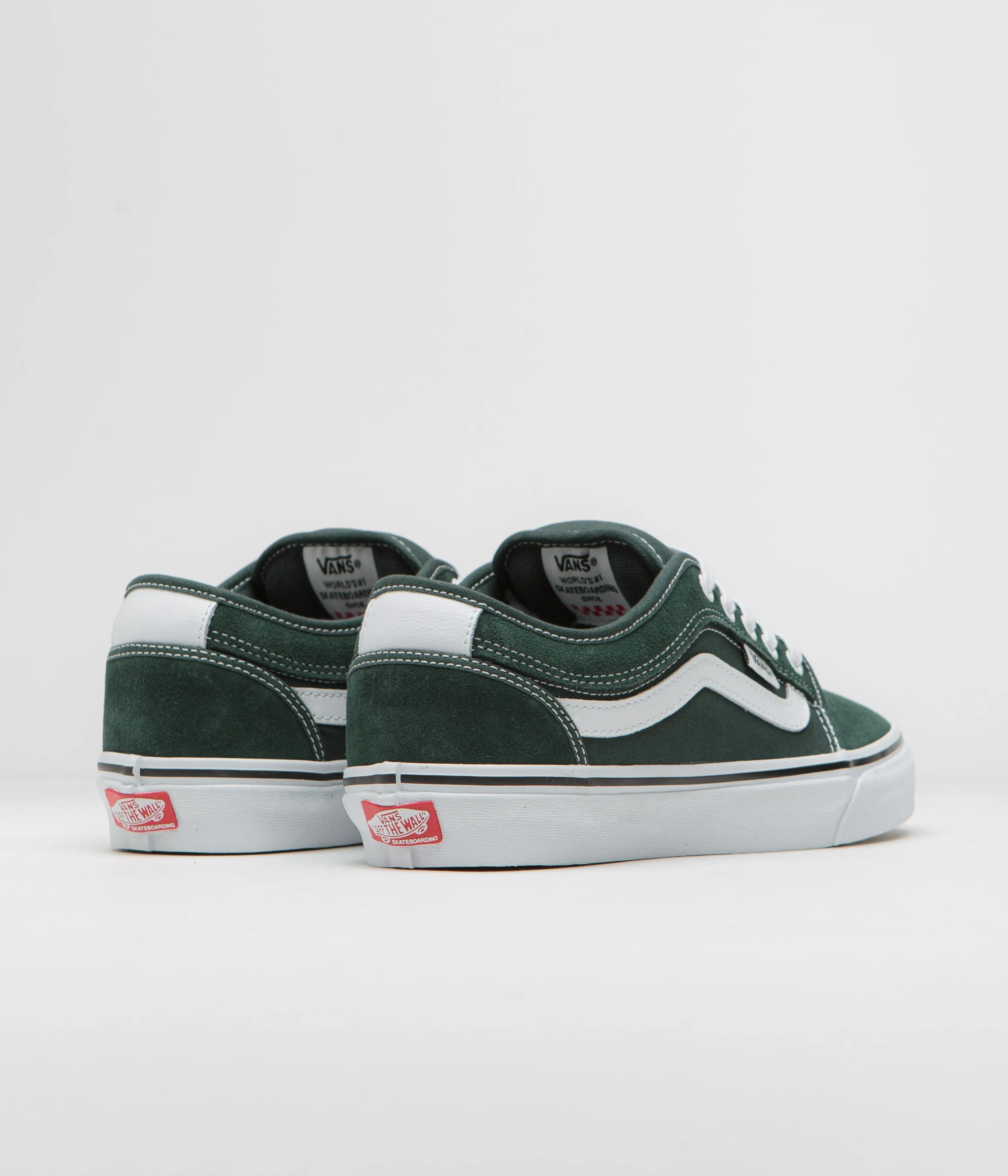 Vans Chukka Low Sidestripe Shoes - Green Gables