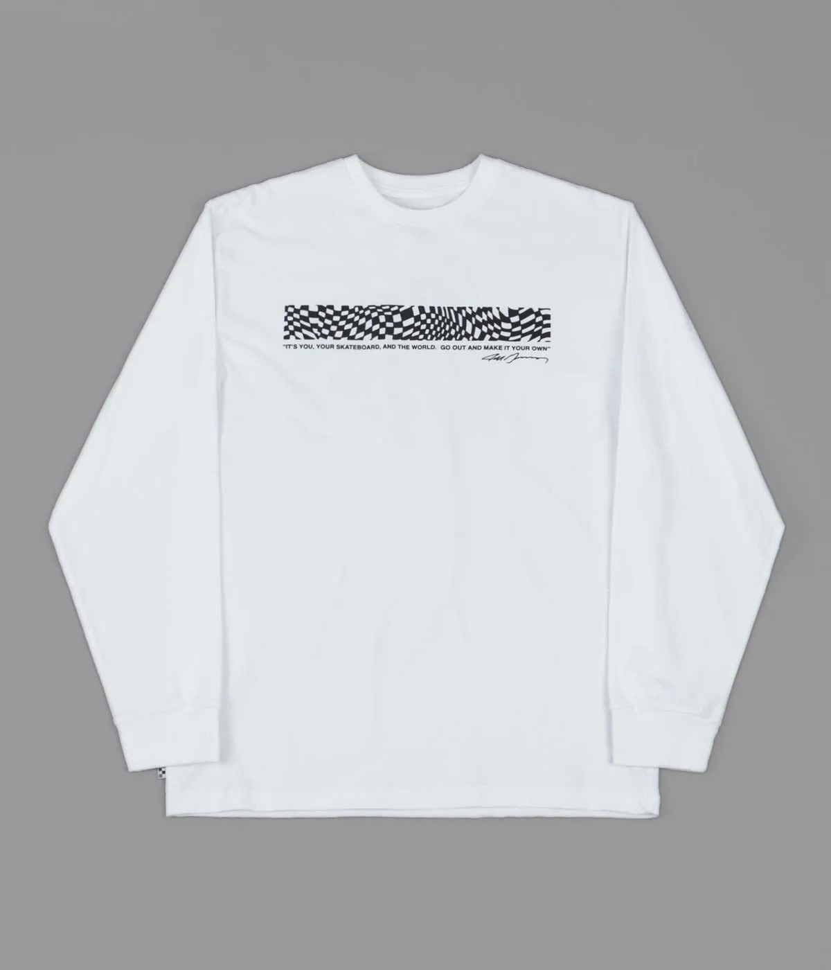 Vans Grosso Forever Long Sleeve T-Shirt - White