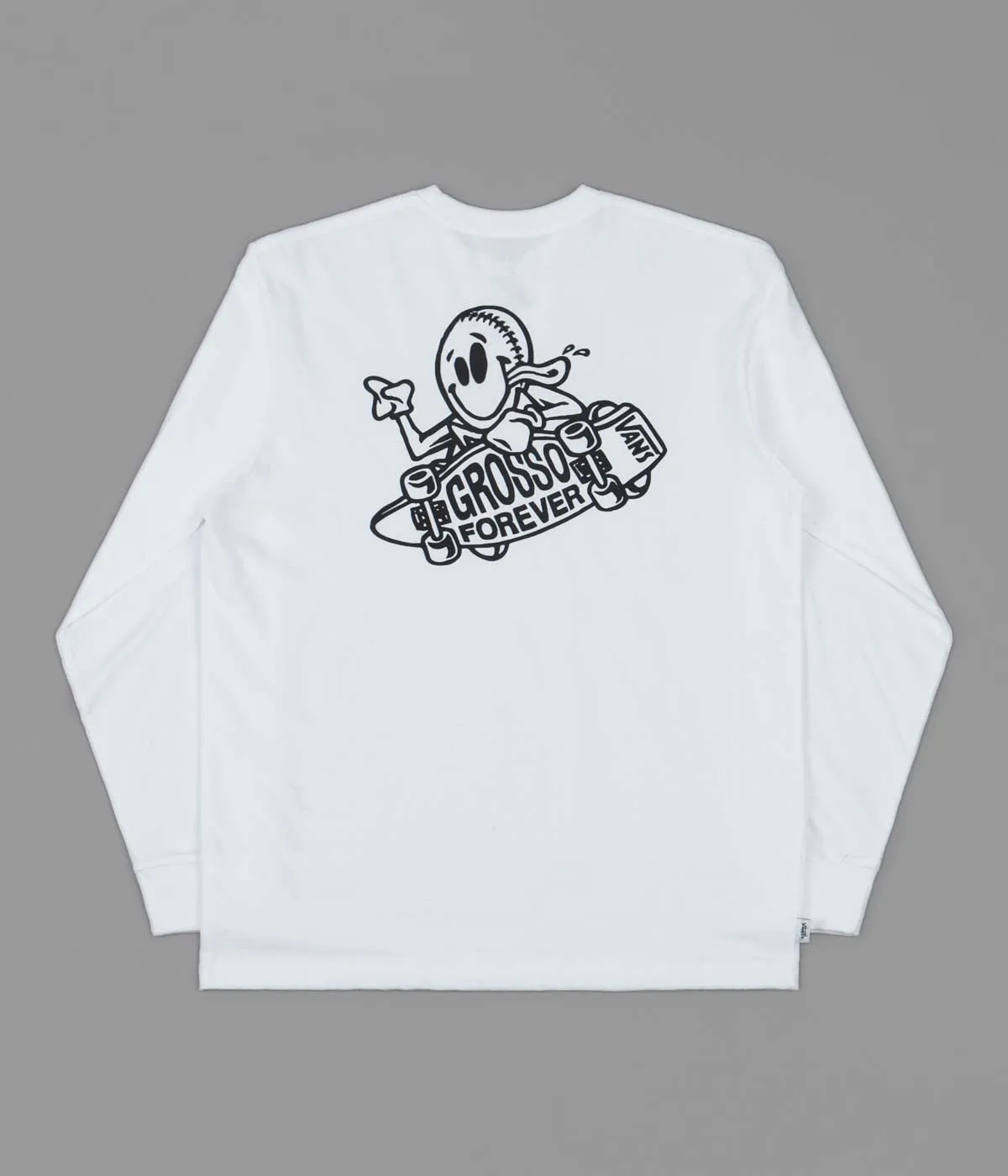 Vans Grosso Forever Long Sleeve T-Shirt - White