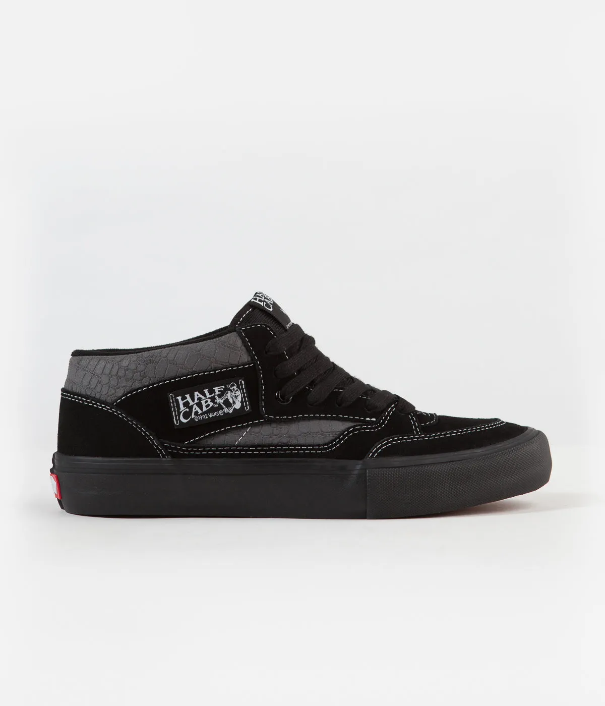 Vans Half Cab Pro '92 Shoes - (Croc) Black / Pewter