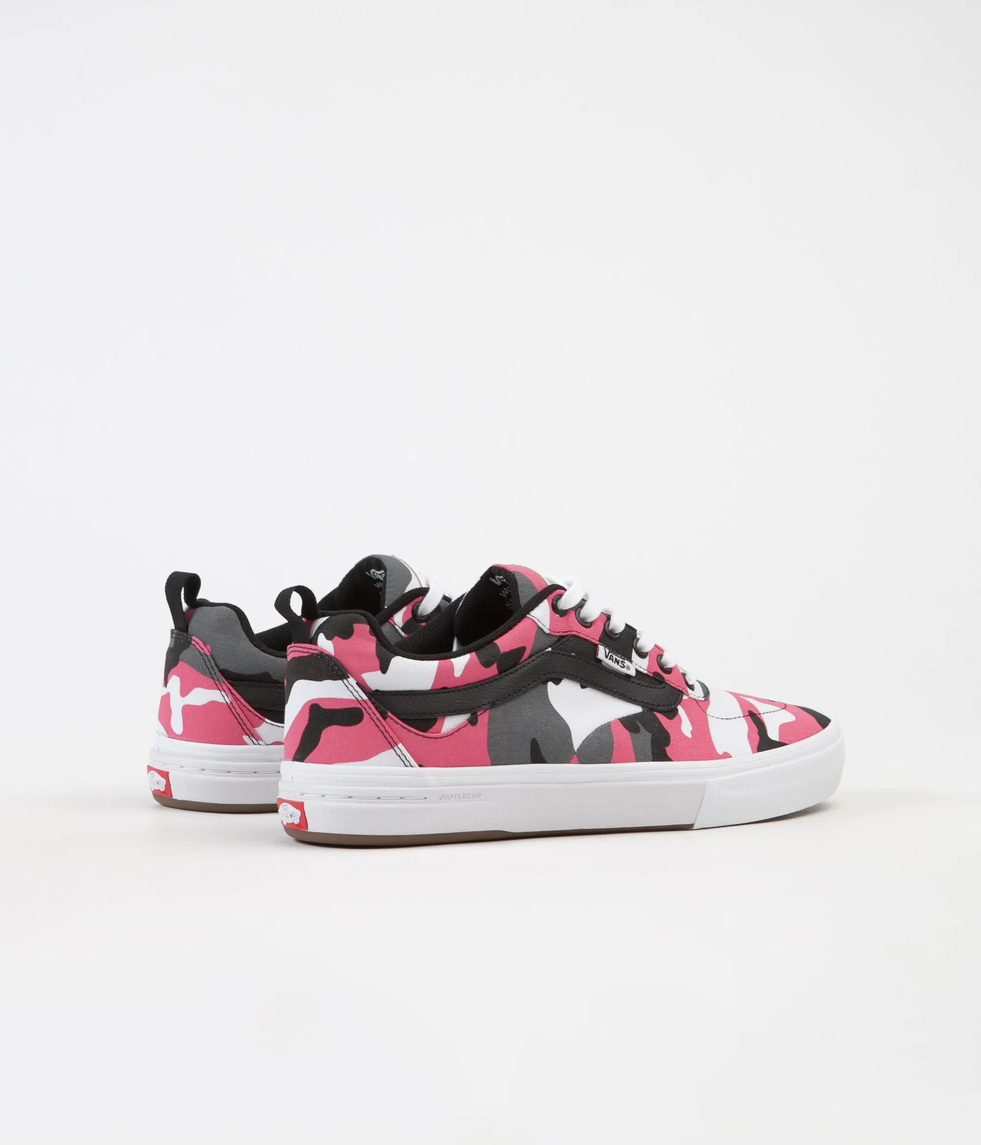 Vans Kyle Walker Pro Camouflage Shoes - Black / Magenta