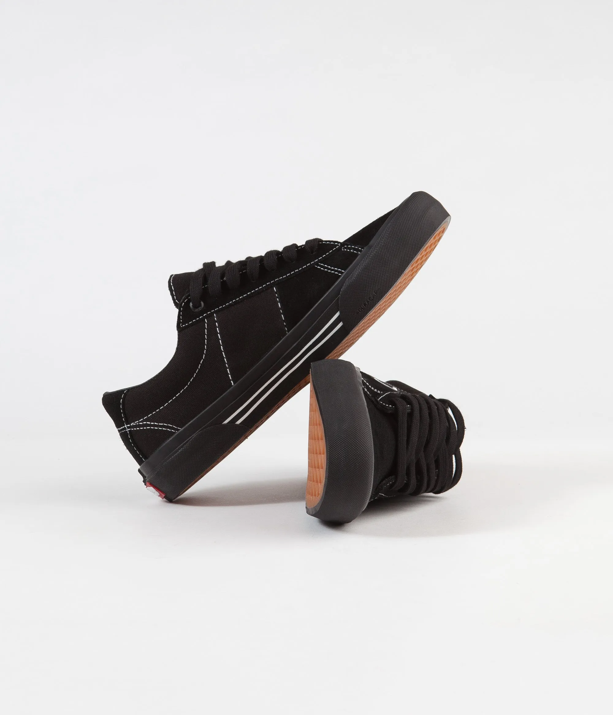 Vans Saddle Sid Pro Shoes - Black / Black / White