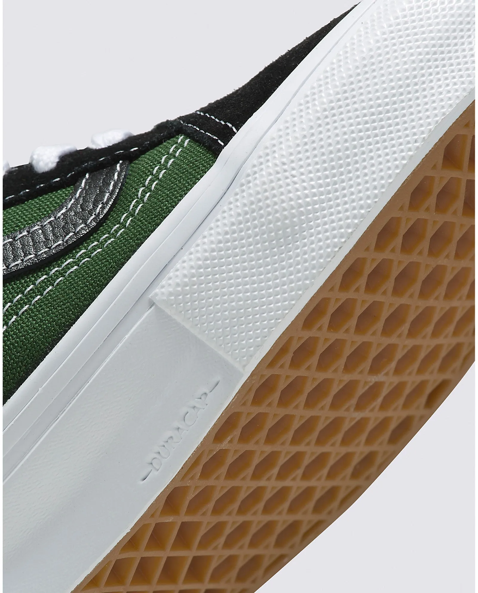 Vans Skate Old Skool Safari Skateboard Shoe - Black/Greenery