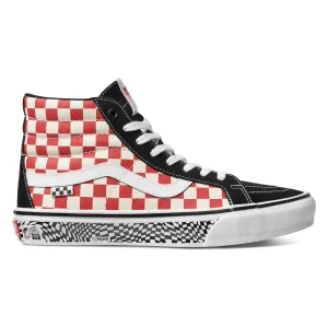 Vans Skate Sk8-Hi Grosso Reissue Skateboard Shoe - 84' Black/Red Checkerboard