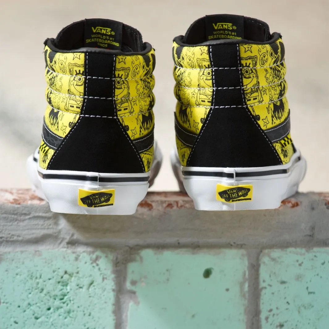 Vans Skate Sk8-Hi x Spongebob Skateboard Shoe - Gigliotti