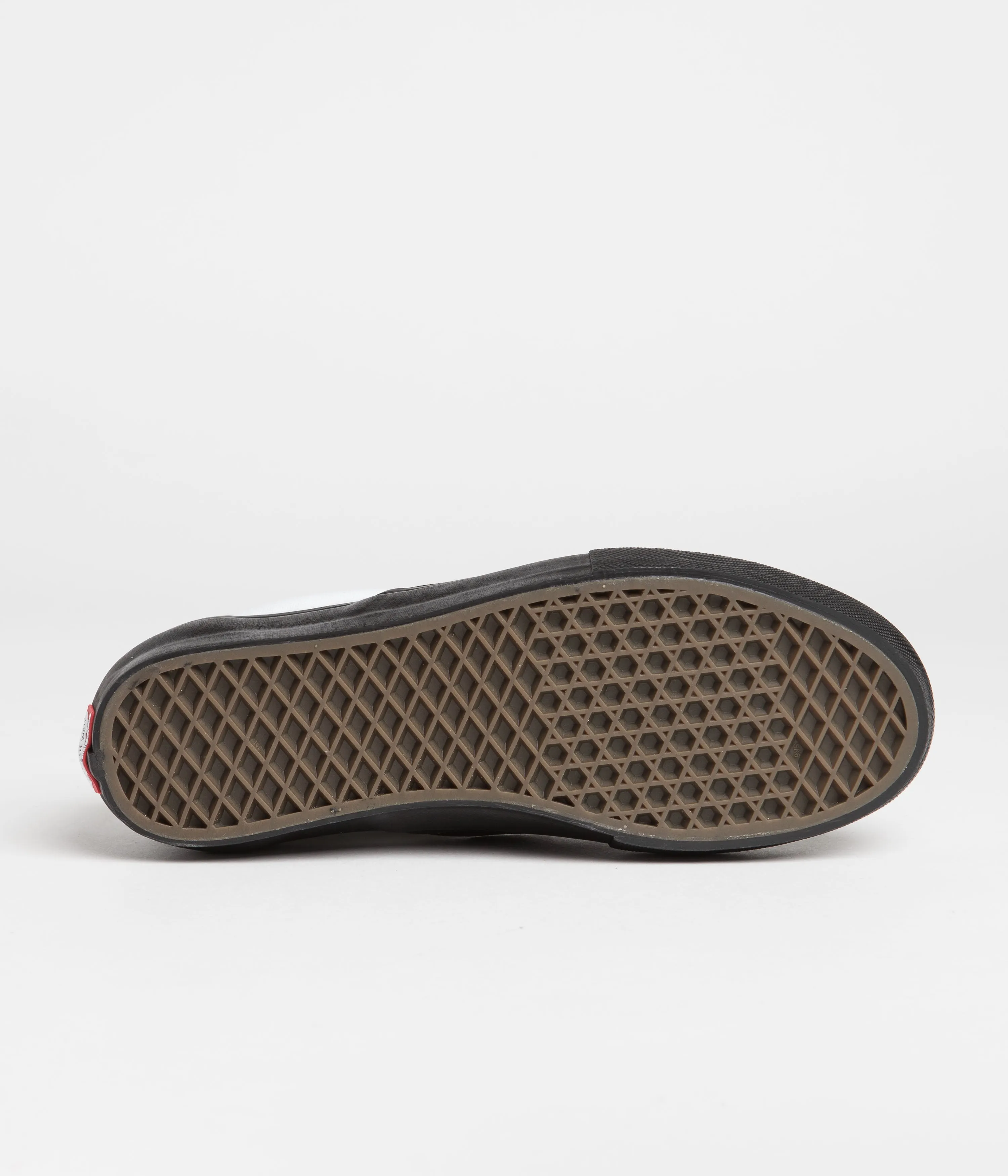 Vans Skate Slip-On Shoes - Black / Black / White