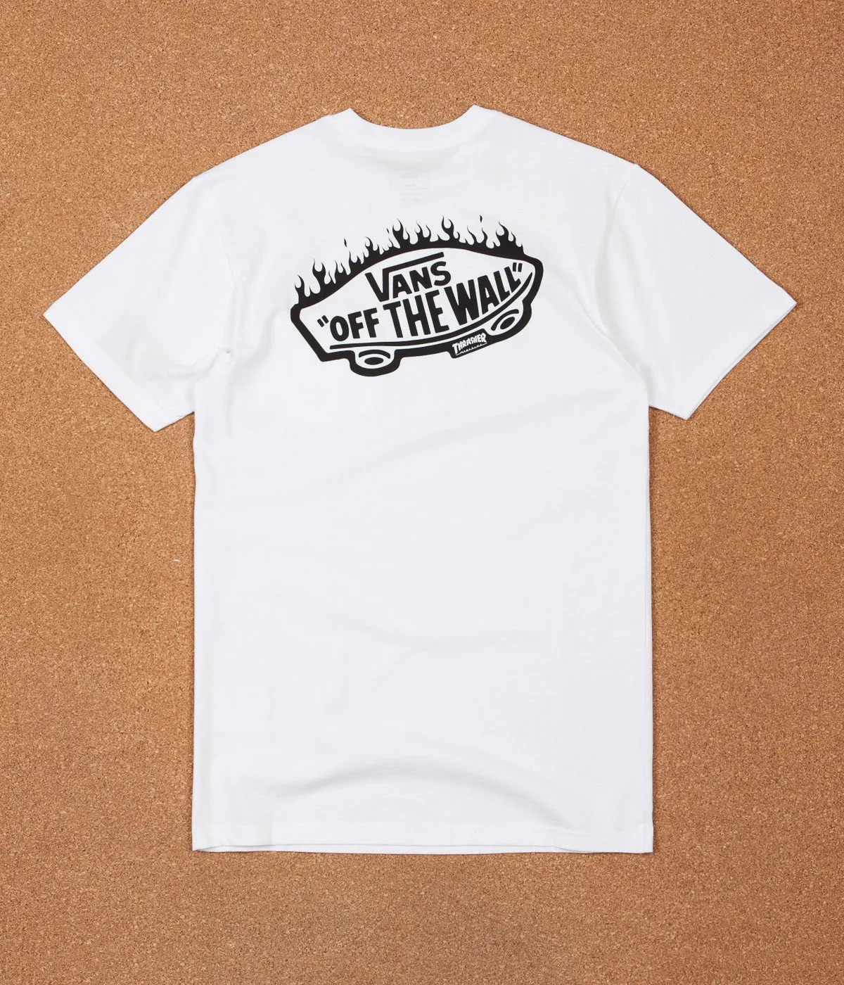 Vans X Thrasher Pocket T-Shirt - White