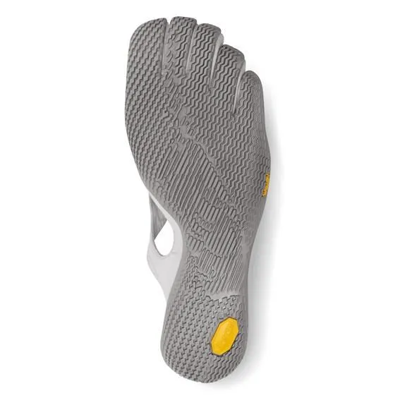 Vibram V-Soul Womens Five Fingers Open Light Flexible Shoes Trainers - Silver/Light Grey