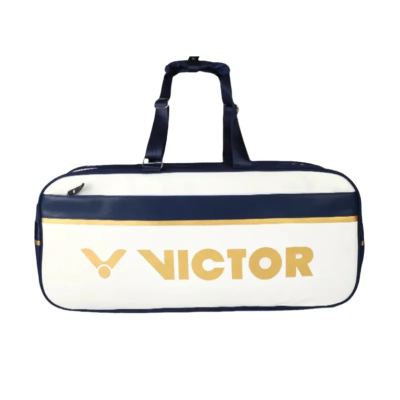 VICTOR 2024 Olympic Badminton Racquet Bag BR9612-AB Bright White/Medieval Blue