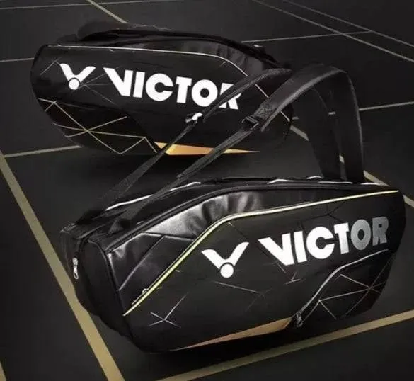 VICTOR BR9211-C (6pcs) Racquet Bag Black/Gold