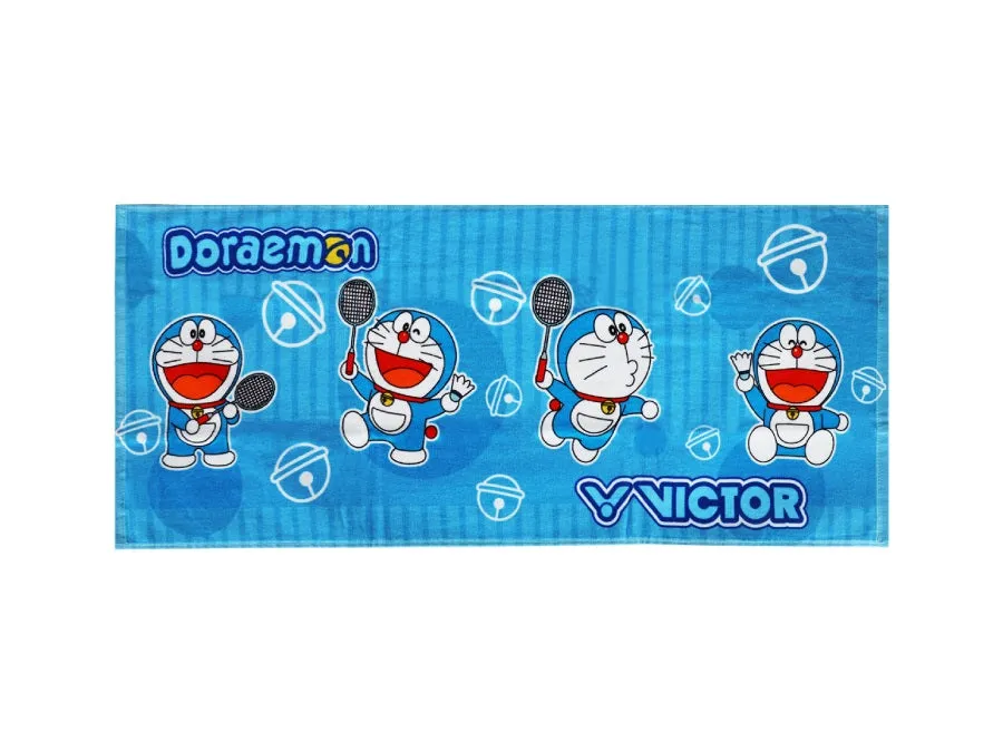 [VICTOR X DORAEMON] TW-512DRM M Light Blue Towel