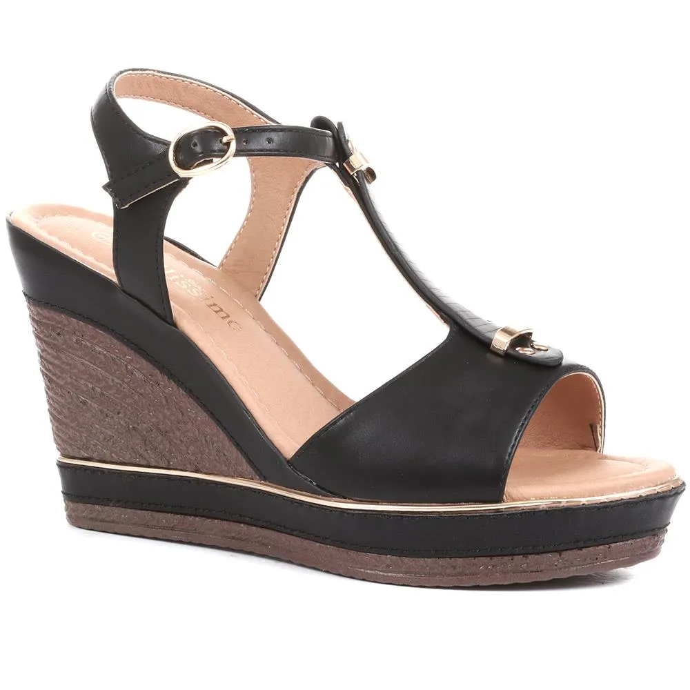 Wedge Heel Sandals  - BELTRE35007 / 321 892