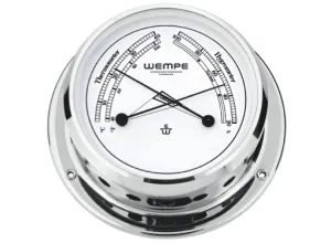 Wempe Skiff Series Comfortmeter 110mm - Chrome Case