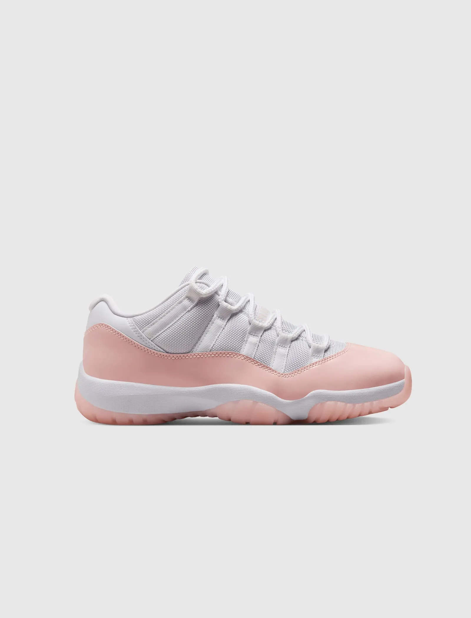 WOMEN'S AIR JORDAN 11 RETRO LOW "WHITE/ LEGEND PINK"