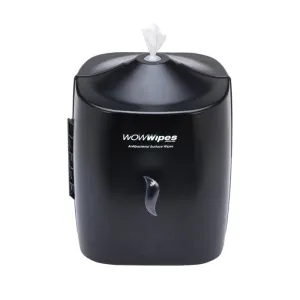 Wow Wipes Wall Mounted Dispenser Black