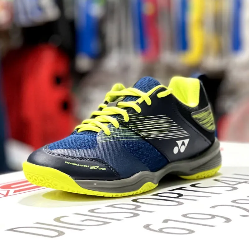 Yonex Power Cushion 37 Wide (Navy/Yellow)