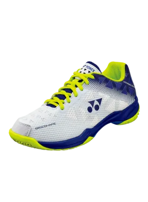 Yonex Power Cushion 50 Unisex Badminton Shoes (White/Blue)