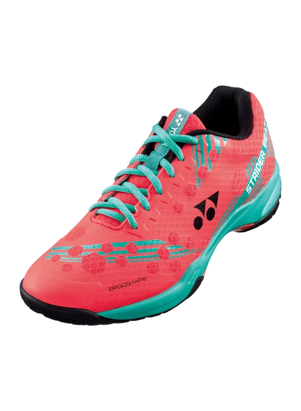 Yonex Power Cushion Strider Beat Badminton Shoes (Bright Red)