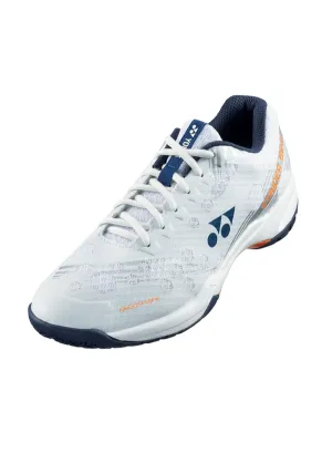 Yonex Power Cushion Strider Beat Badminton Shoes (White/Orange)