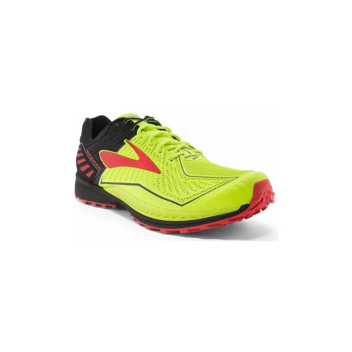 Zapatillas Brooks Glycerin 12 High Risk Red/Flame Orange/Black/Lime