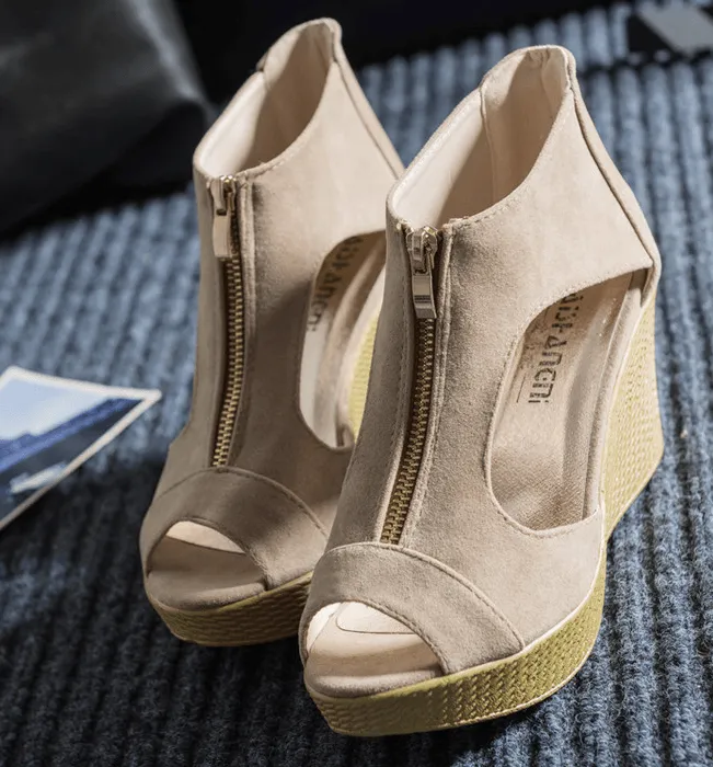 ZIP UP WEDGE